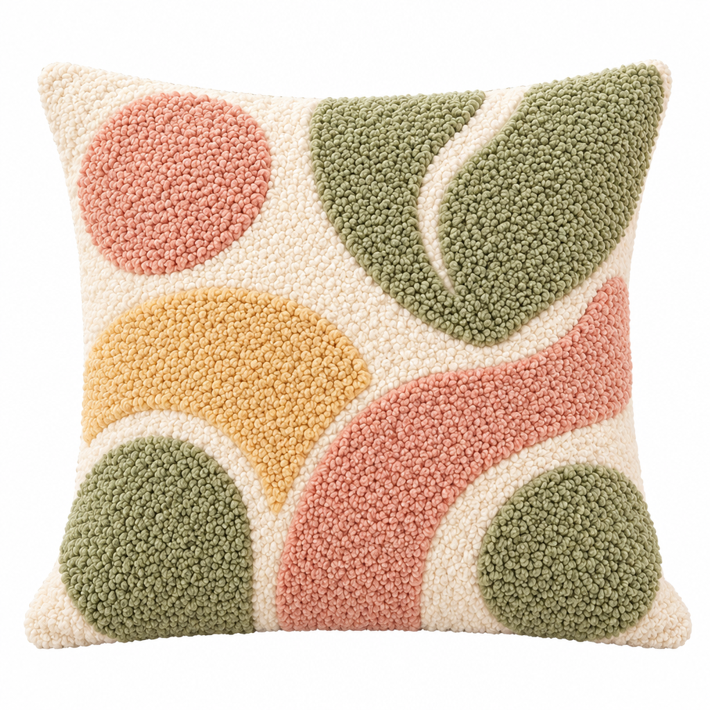Jorenqia Pastel Tufted Accent Pillow view 2
