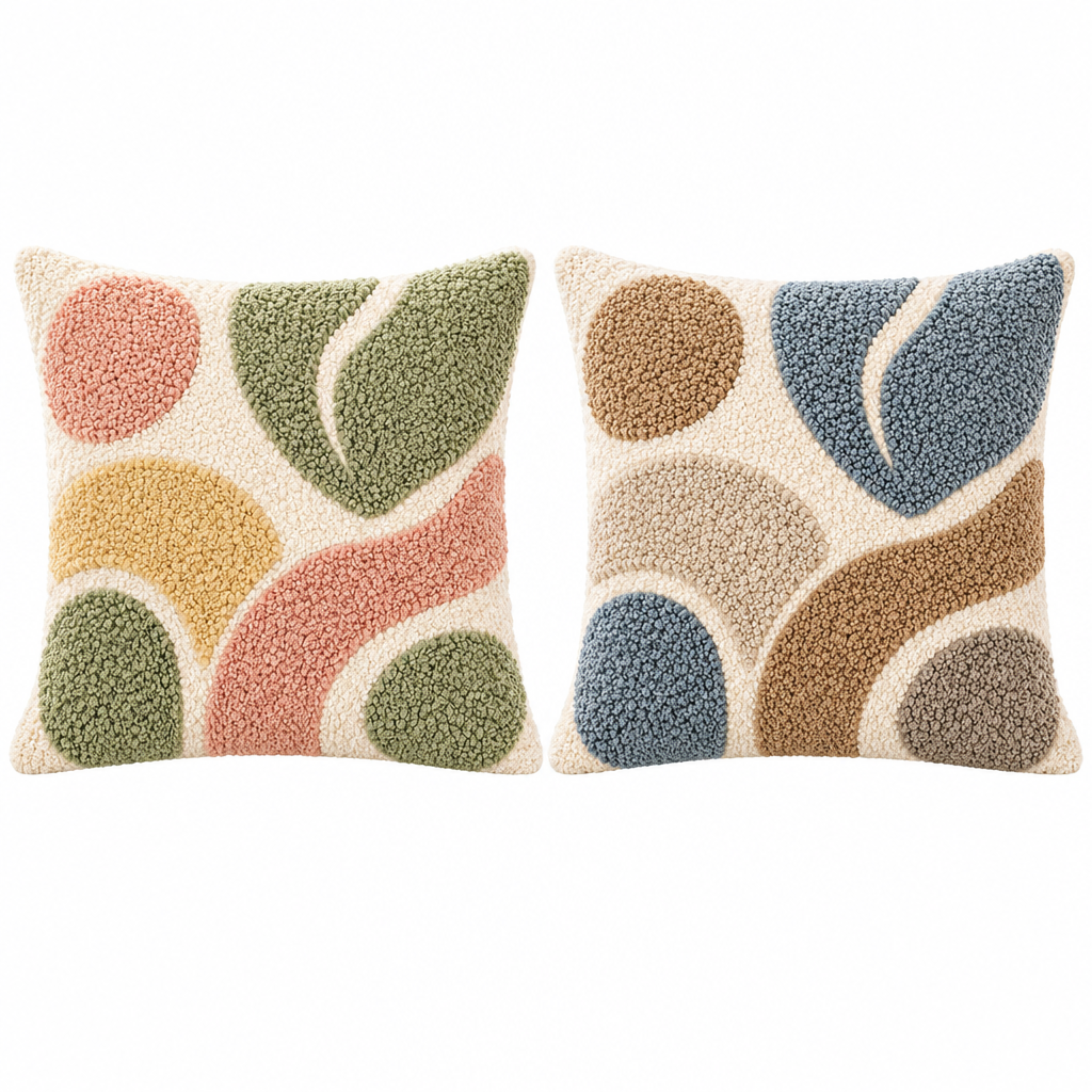 Jorenqia Pastel Tufted Accent Pillow view 3