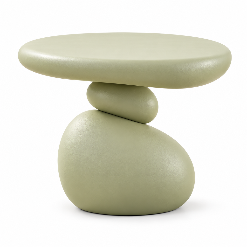 Jorenqia Pebble-Shaped Accent Side Table view 3