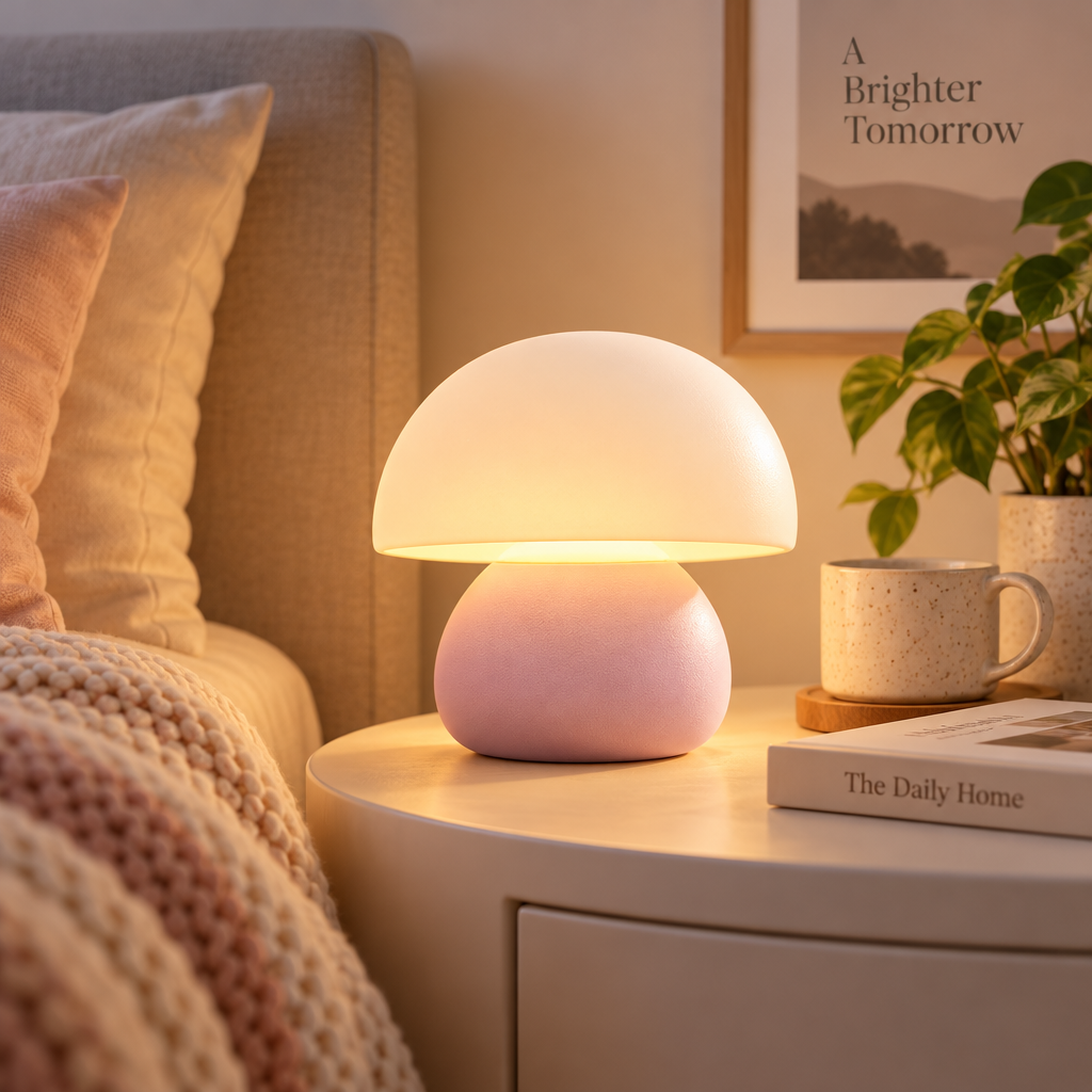 Jorenqia Mini Mushroom Ambient Night Light view 4